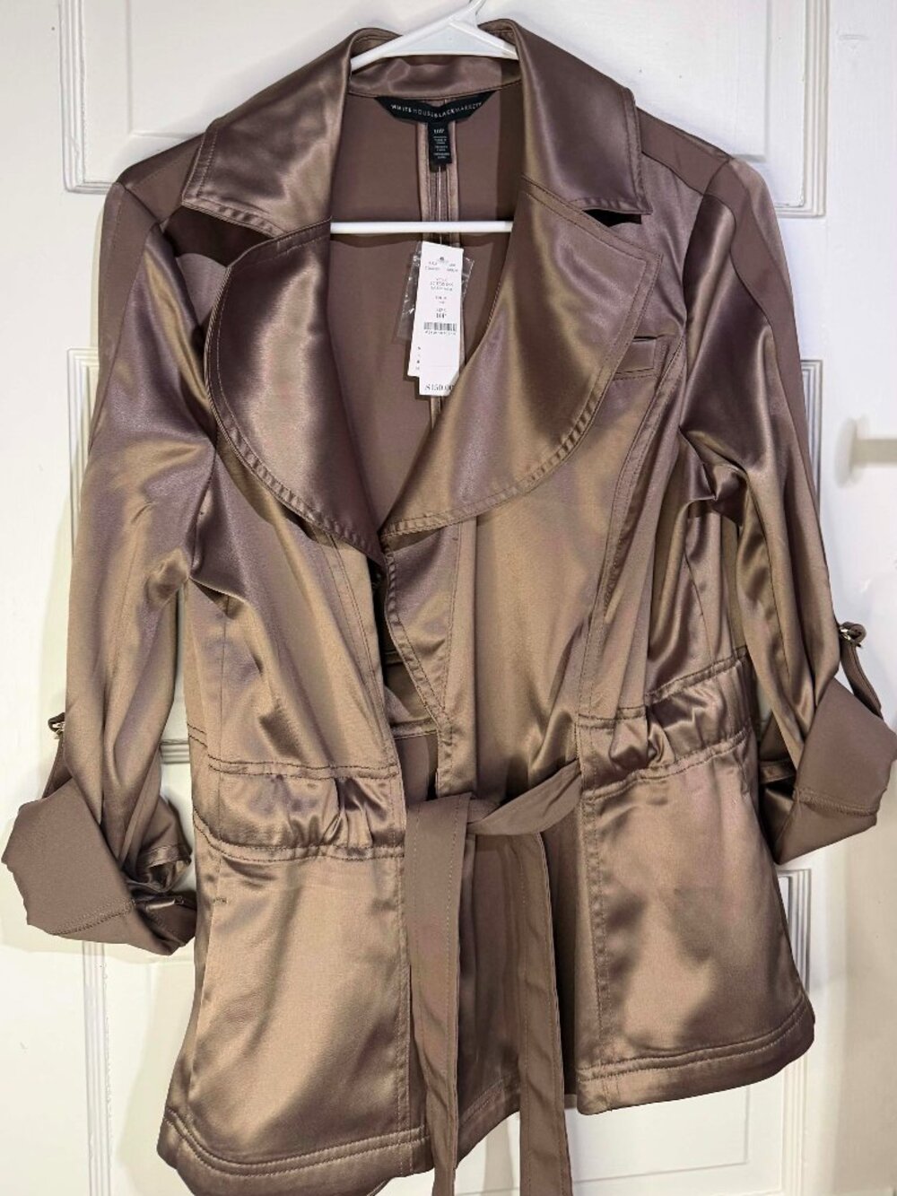 size 10 P whitehouse black market soft jacket